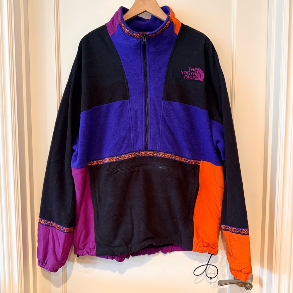 The North Face Men’s Colorblock Fleece Jacket - Size XL